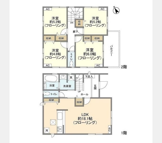 Preview floorplan of Kolet Funabashi Sakigaoka #04