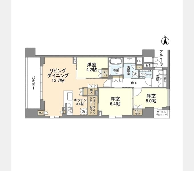 Preview floorplan of Brands Kyoto Kawaramachi Street