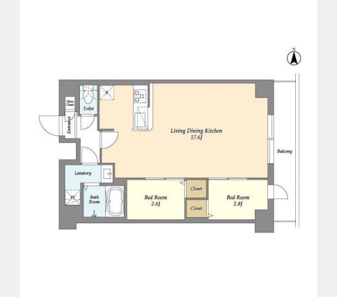 Preview floorplan of Alpha Court Ichinoe