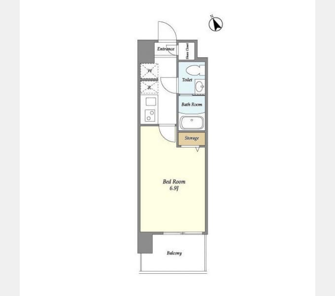 Preview floorplan of Alpha Court Nishikawaguchi 19