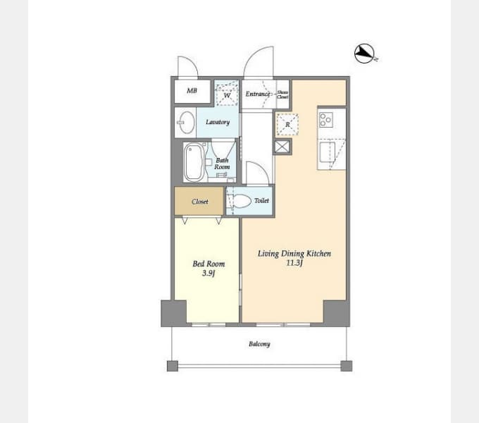 Preview floorplan of CASSIA Fujisawa Honmachi