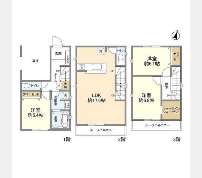 Preview floorplan of Kolet Urawa Machiya #02