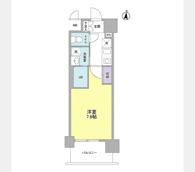 Preview floorplan of comforespa Shin-Osaka