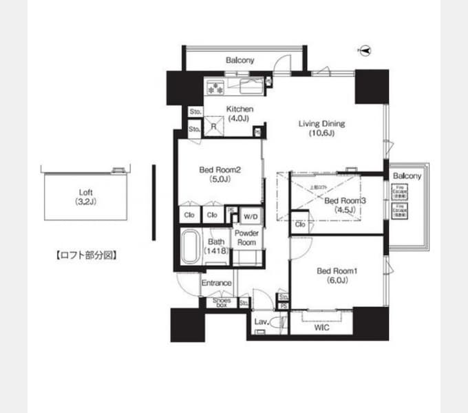 Preview floorplan of Comforia Omiya