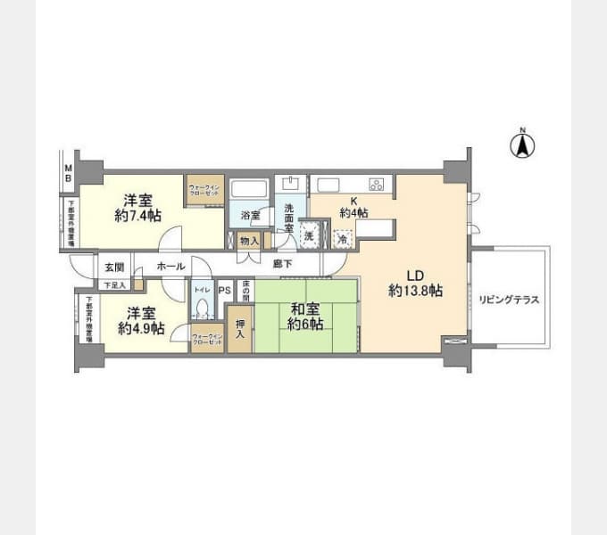 Preview floorplan of Grand Maison Asahina