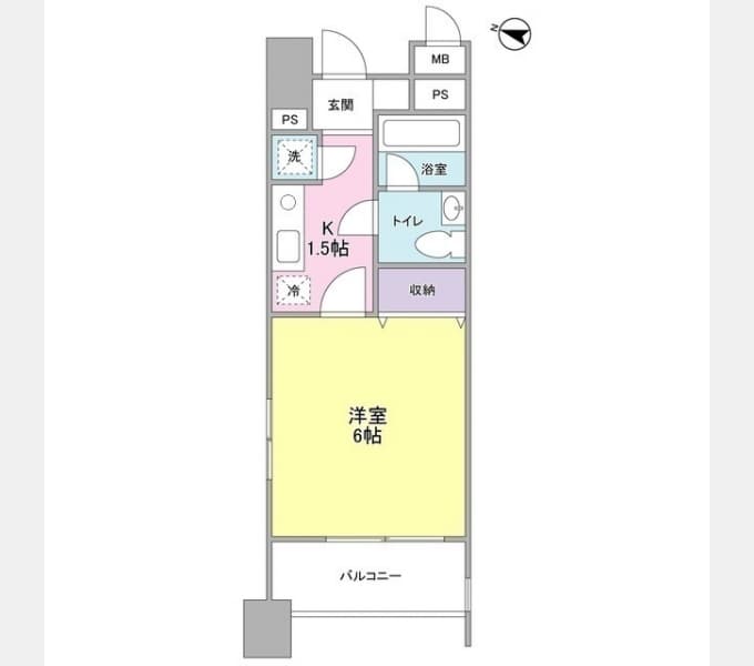 Preview floorplan of Lonesta R Bunkyo Gokokuji Temple