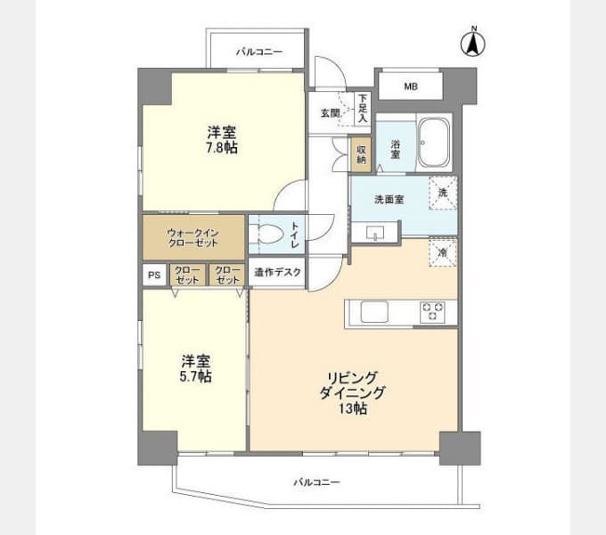 Preview floorplan of Prime Urban Nishi Nippori