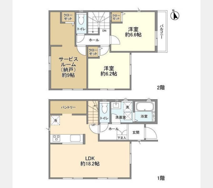 Preview floorplan of Kolet Senjodai #15
