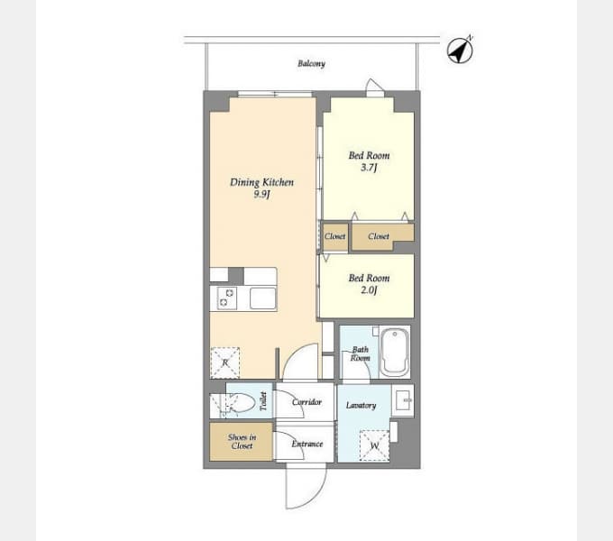 Preview floorplan of KDX Residence Denenchofu Minami