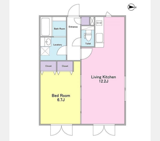 Preview floorplan of LAPiS Higashi Koganei I