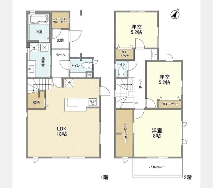 Preview floorplan of Ibaraki City Kitakasugaoka 2-chome detached house