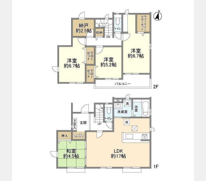 Preview floorplan of Kolet Kawashima Town #07