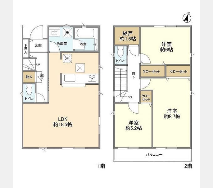 Preview floorplan of Kolet Urawa Eiwa #04
