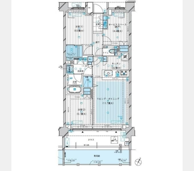 Preview floorplan of Gran Casa Kita Urawa