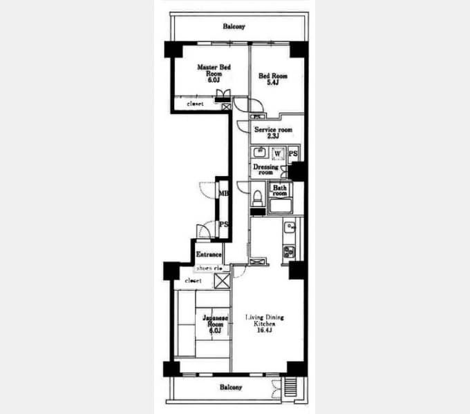 Preview floorplan of Shibaura Square Heights