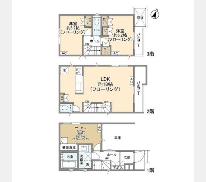 Preview floorplan of Kolet Yokohama Okurayama #04