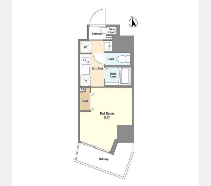 Preview floorplan of Comforia Live Kawasaki Minamisaiwaicho