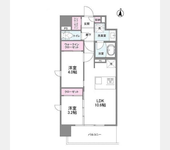 Preview floorplan of Season Flats Shin-Osaka