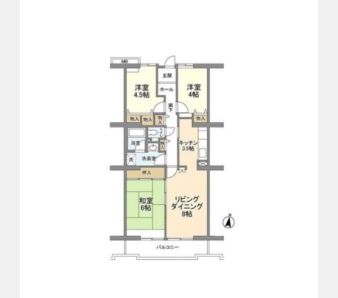 Preview floorplan of Corporate Chuorinkan Building 1