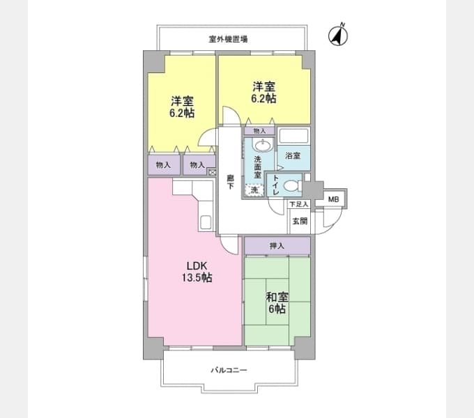 Preview floorplan of Twin Futagaoka