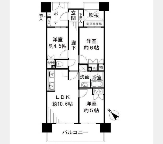 Preview floorplan of Gardenaville Laguna Taenori Ichikawa