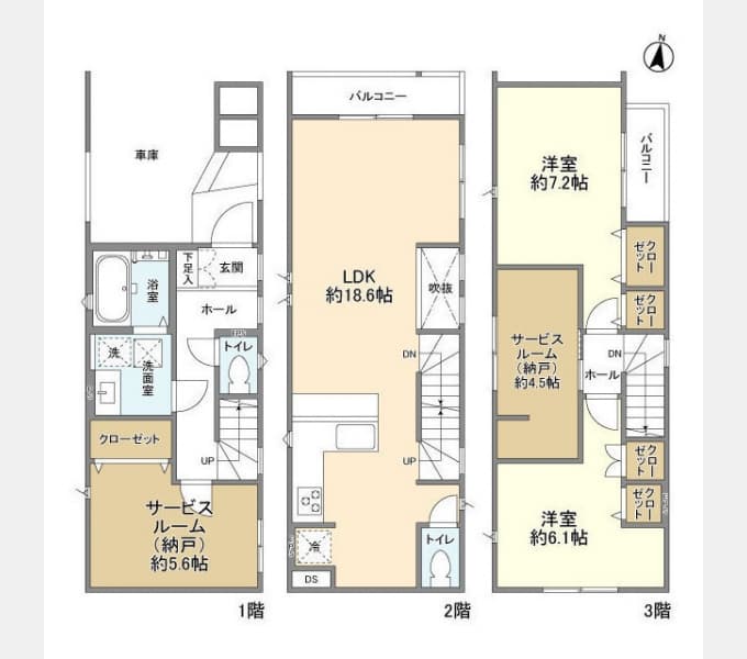 Preview floorplan of Kolet Gyotoku West #04