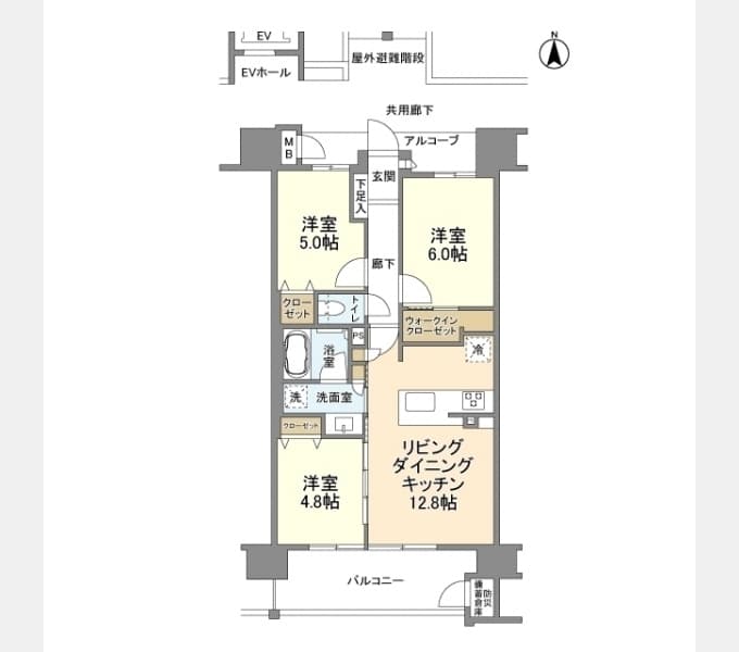 Preview floorplan of Les Jade Nanko HANA-TERRACE