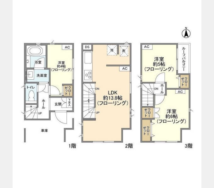 Preview floorplan of Kolet Musashi Urawa #04
