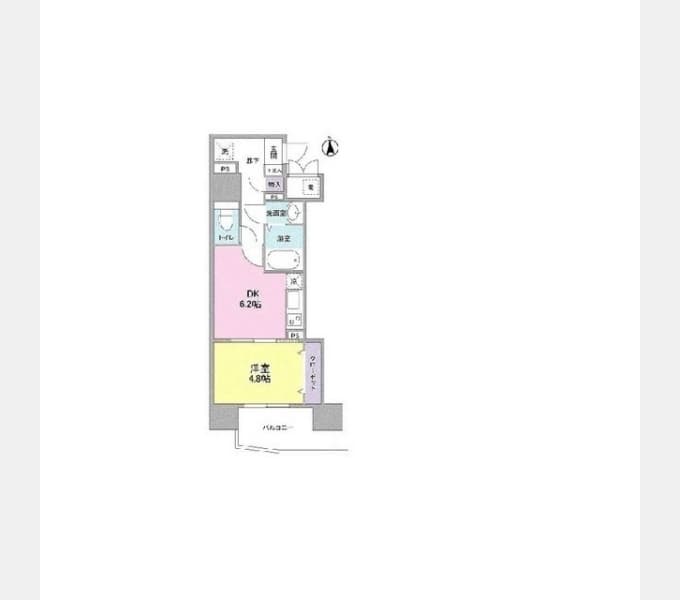 Preview floorplan of KM Residence Sakai Higashi Ekimae
