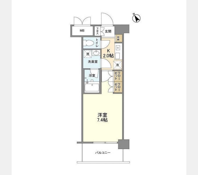 Preview floorplan of Sanheim Tsurumi