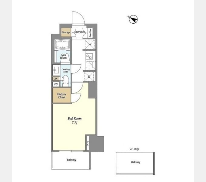 Preview floorplan of Due Yokohama Tsurumi