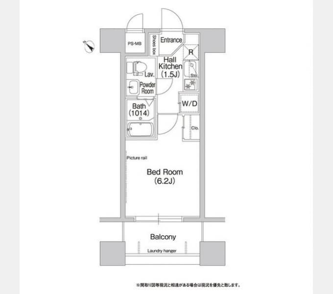 Preview floorplan of Comforia Gyotoku