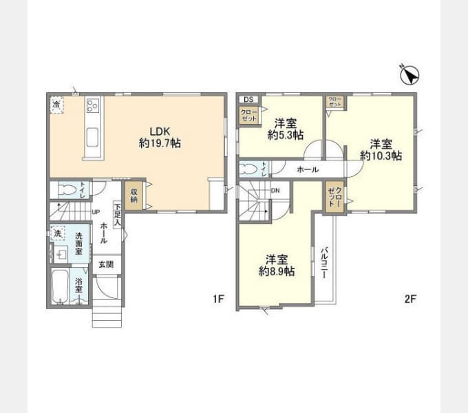 Preview floorplan of Kolet Mitsuwadai