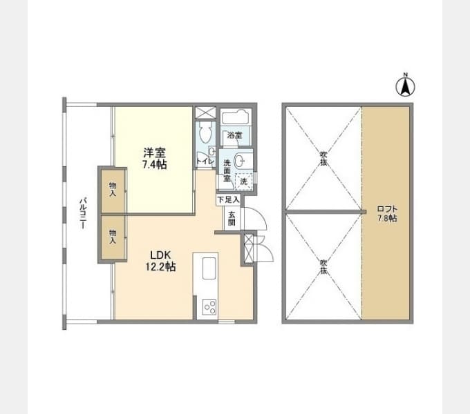 Preview floorplan of Amenity Takashimadai I