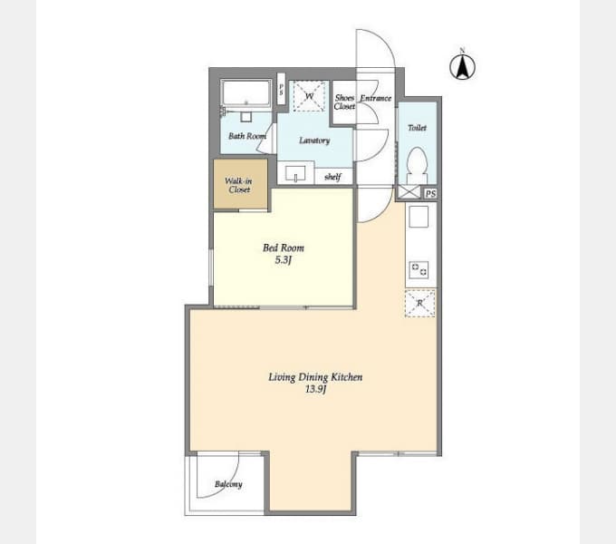 Preview floorplan of NOZOMIO Kichijoji