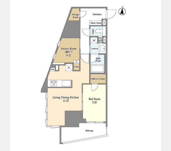 Preview floorplan of LaSante Bunkyo Sendagi