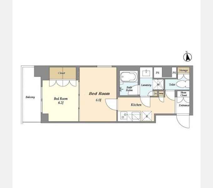 Preview floorplan of La Tierra Yokohama Tsurumi