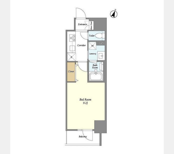 Preview floorplan of KDX Residence Chiba Chuo East