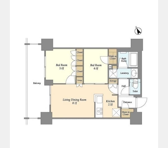 Preview floorplan of New Japan EX Building