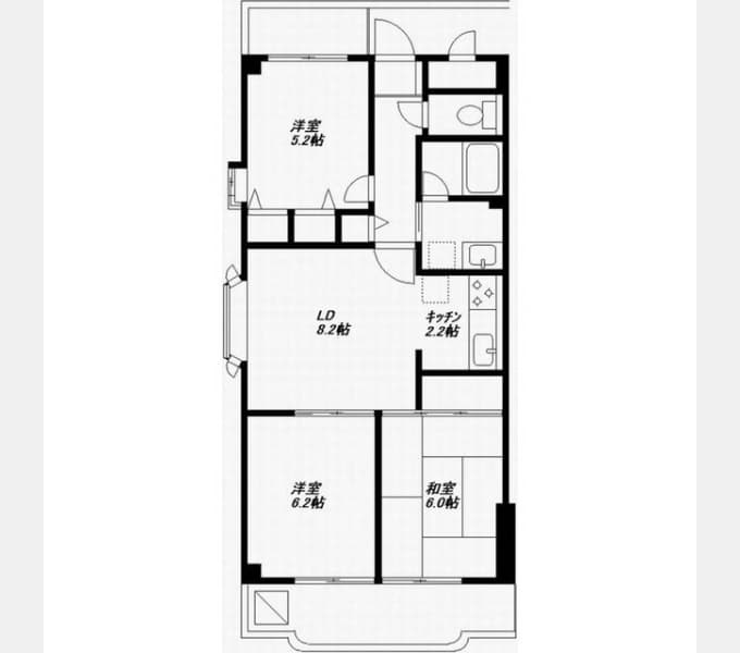 Preview floorplan of No. 3 Sakuradai Garden