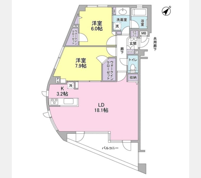 Preview floorplan of Clover House Saginuma