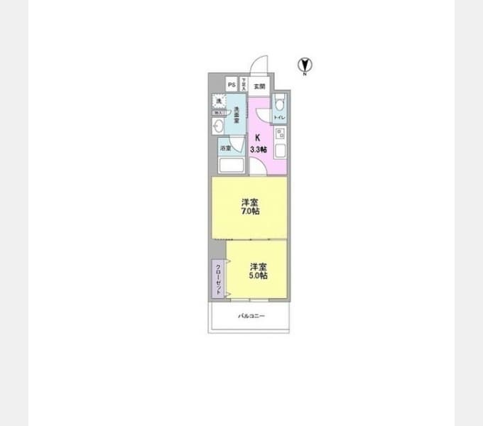 Preview floorplan of LAFFICE Sumiyoshihonmachi