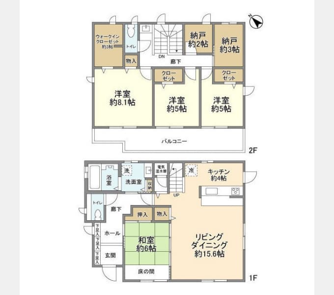 Preview floorplan of Benten 2-chome rental house