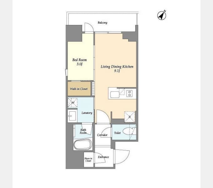 Preview floorplan of Livio Maison Yokohama Odori Park