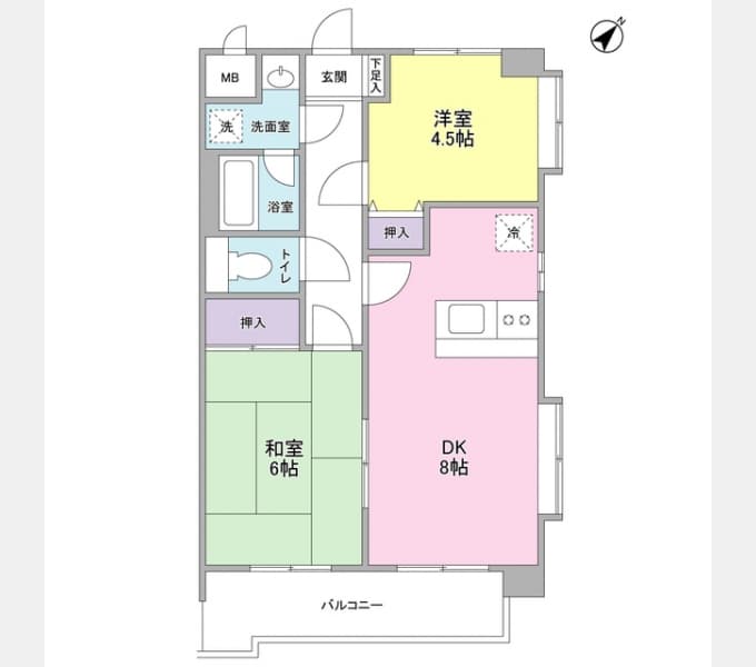 Preview floorplan of Hillcrest Saginuma