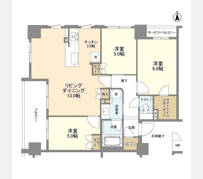 Preview floorplan of Brands Kyoto Imperial Palace West