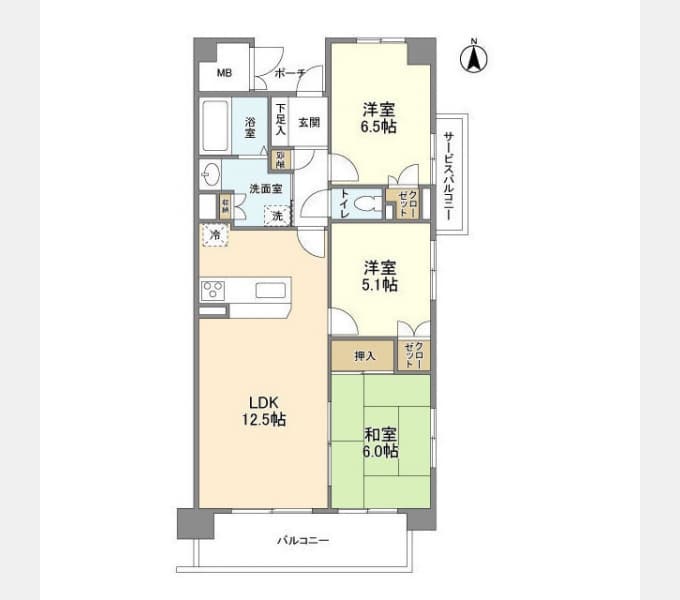 Preview floorplan of UUR Court Ibaraki Higashinakajo
