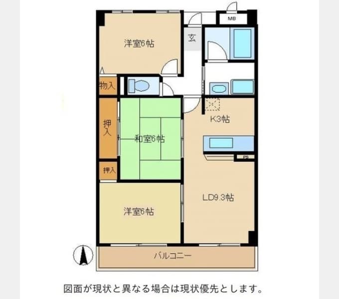 Preview floorplan of Rex Itami