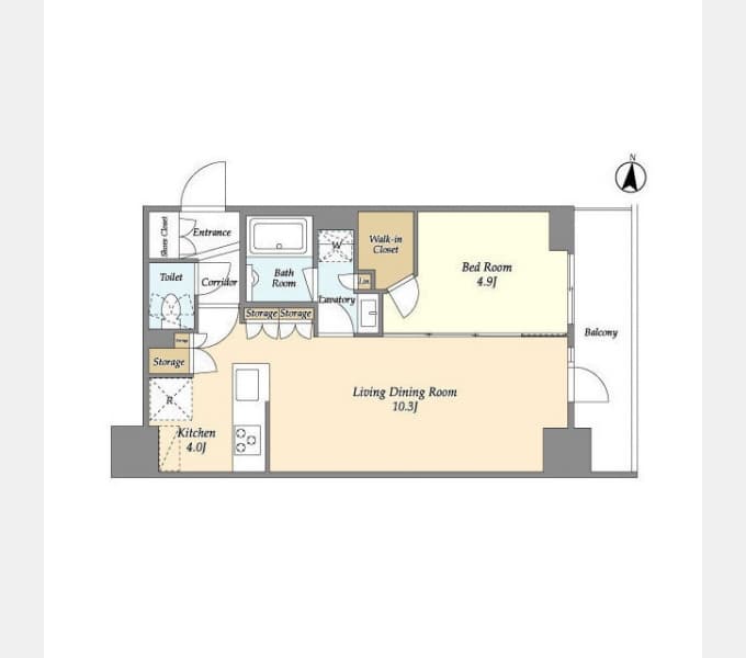 Preview floorplan of Due Kameido