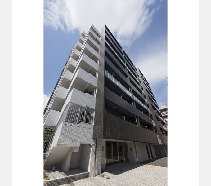 Main exterior of Rising Place Kawasaki Nibankan